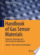 Handbook of gas sensor materials. properties, advantages and shortcomings for applications /