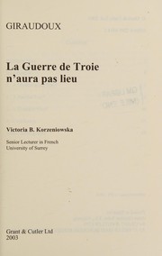 La Guerre de Troie n'aura pas lieu /