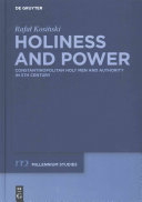 Holiness and power Constantinopolitan holy men and authority in the 5th century /