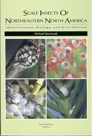 Scale insects of northeastern North America : identification, biology, and distribution /