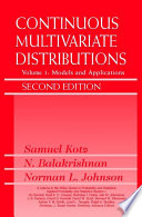 Continuous multivariate distributions.