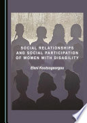 Social Relationships and social participation of women with disability /