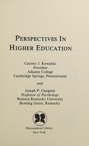Perspectives in higher education /
