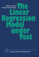 The linear regression model under test /