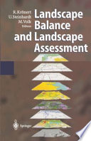 Landscape Balance and Landscape Assessment /