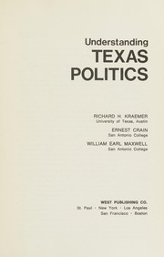 Understanding Texas politics /