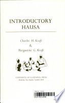 Introductory Hausa /