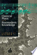 Classical music and postmodern knowledge /