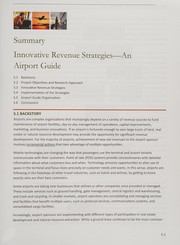 Innovative revenue strategies--an airport guide /