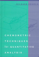 Chemometric techniques for quantitative analysis /