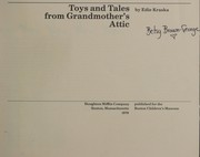 Toys and tales from grandmother's attic /