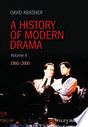 A history of modern drama.