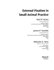 External fixation in small animal practice /