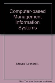 Computer-based management information systems /
