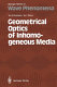 Geometrical optics of inhomogeneous media /