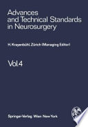 Advances and Technical Standards in Neurosurgery /