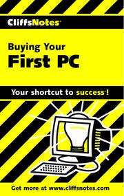 CliffsNotes Buying your first PC /