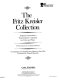 The Fritz Kreisler collection : original compositions, transcriptions, cadenzas, for violin and piano /
