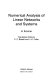 Numerical analysis of linear networks and systems /