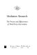 Mediation research : the process and effectiveness of third- party intervention /