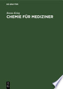 Chemie für Mediziner : Zum Gegenstandskatalog /