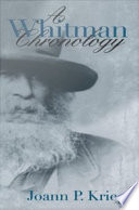 A Whitman chronology /