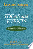 Ideas and events : professing history /