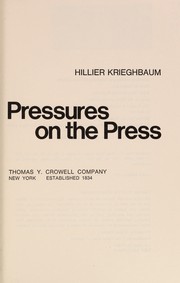 Pressures on the press.