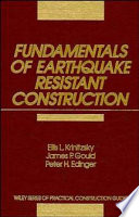 Fundamentals of earthquake-resistant construction /