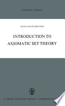 Introduction to Axiomatic Set Theory /