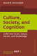 Culture, society, and cognition : collective goals, values, action, and knowledge /