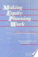 Making equity planning work : leadership in the public sector /