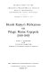 Henrik Kryer's Publications on pelagic marine Copepoda (1838-1849) /