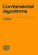 Combinatorial algorithms /