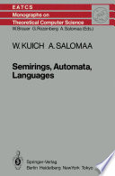 Semirings, Automata, Languages /