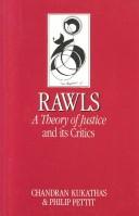 Rawls' A theory of justice and its critics /