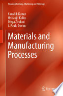 Materials and Manufacturing Processes /