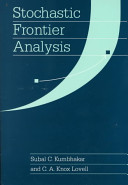 Stochastic frontier analysis /