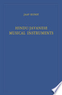 Hindu-Javanese Musical Instruments /