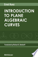 Introduction to plane algebraic curves /