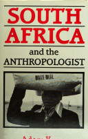 South Africa and the anthropologist /