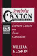 Symbolic Caxton : literary culture and print capitalism /