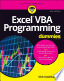 Excel VBA programming for dummies
