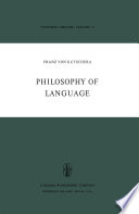 Philosophy of Language /