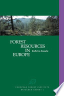 Forest resources in Europe, 1950-1990 /