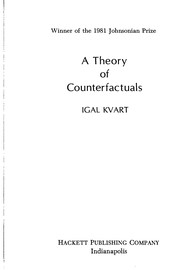 A theory of counterfactuals /