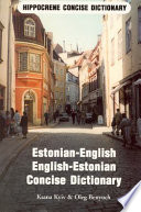 Estonian-English, English-Estonian dictionary /