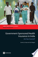 Government-Sponsored Health Insurance in India : Are You Covered? /