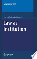 Law as institution /