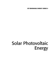 Solar photovoltaic energy /